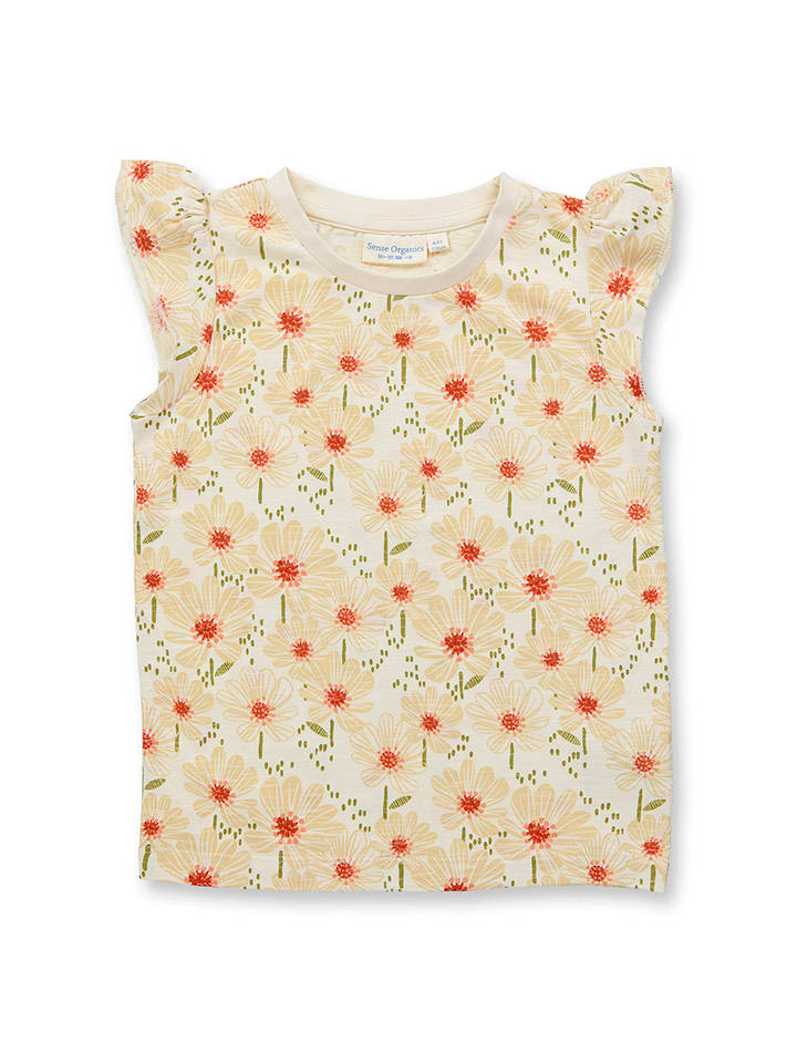 Sense Organics Top "Nana" w kolorze beżowym rozmiar: 110