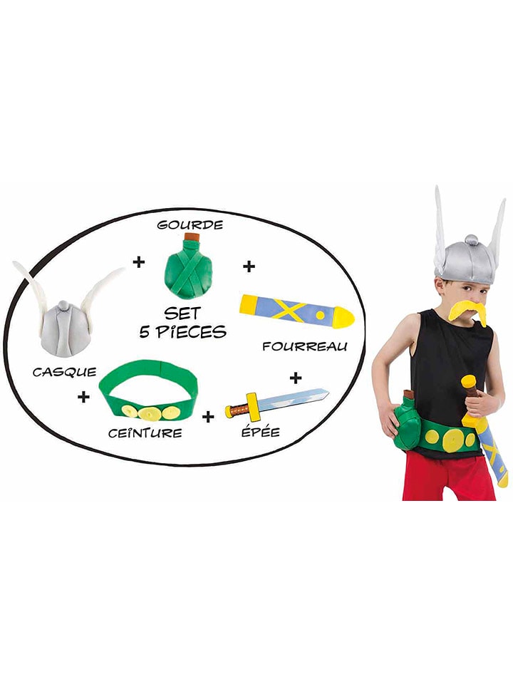 CHAKS 5-częściowy zestaw "Asterix" w kolorze zielonym rozmiar: onesize