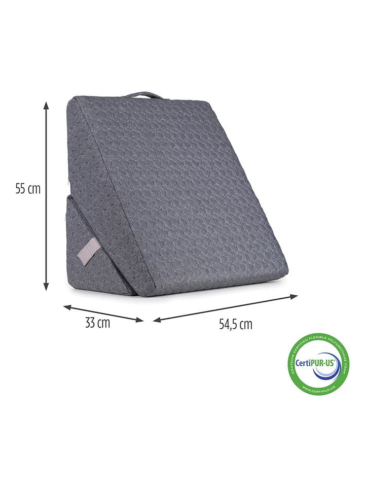 Vitapur Poduszka ''Vitaspine'' w kolorze szarym - 54,5 x 55 x 33 cm rozmiar: onesize