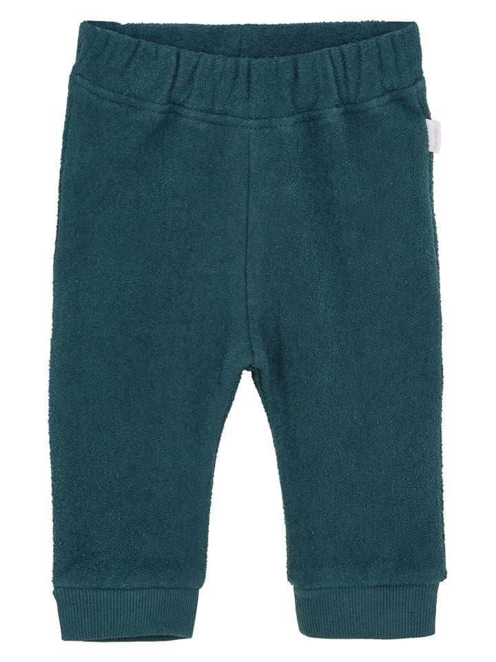 Noppies Spodnie dresowe "Standish" w kolorze turkusowym rozmiar: 62