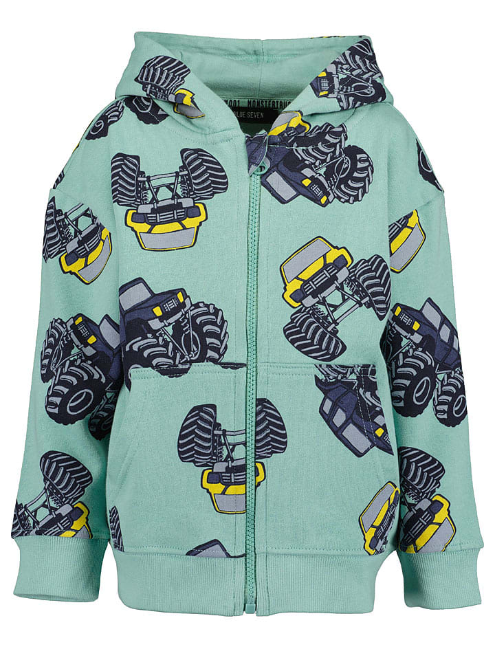 Blue Seven Bluza w kolorze turkusowym rozmiar: 92