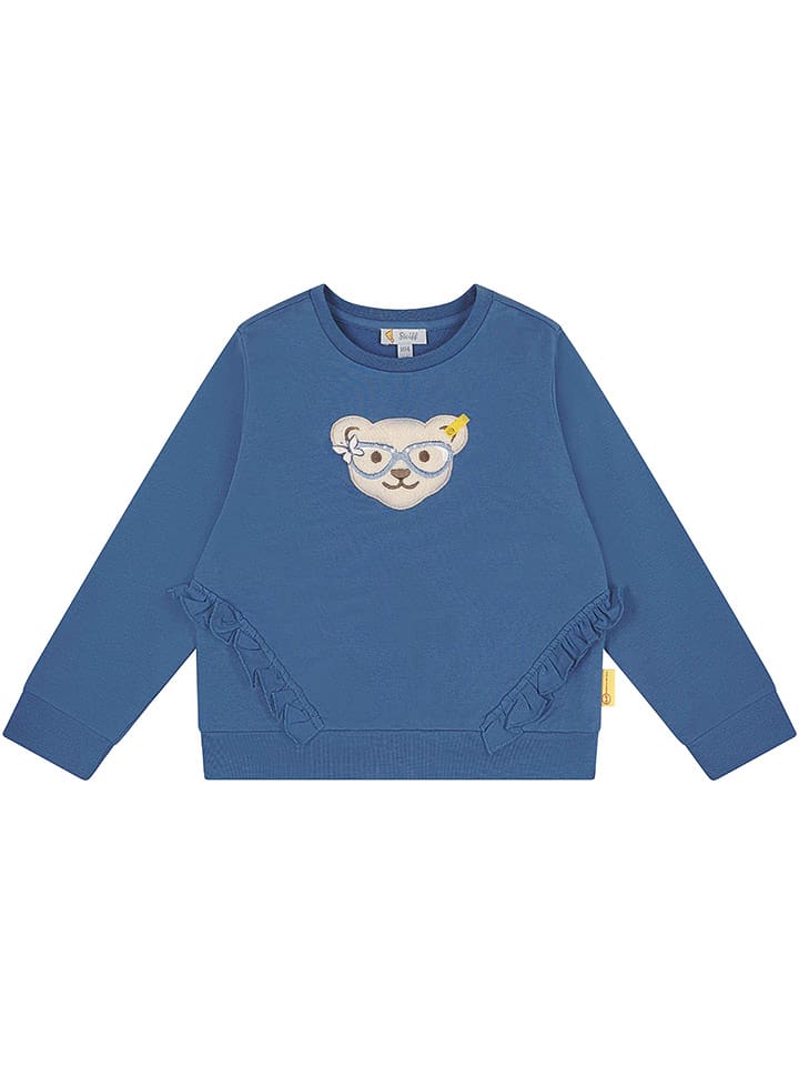 Steiff Bluza w kolorze niebieskim rozmiar: 92