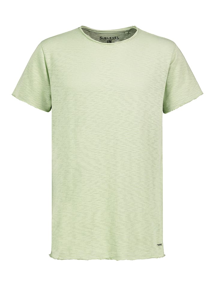 Koszulka "Sublevel" w kolorze jasnozielonym
