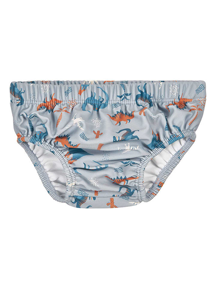 Playshoes Pieluszka kąpielowa "Dino" w kolorze błękitnym rozmiar: 74/80