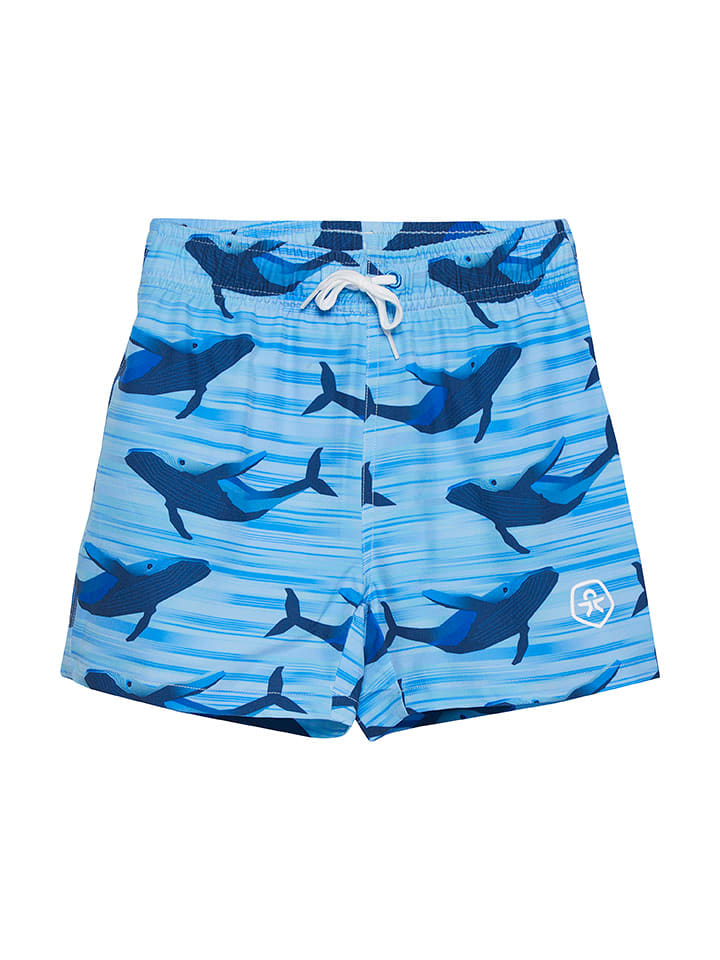 Szorty kąpielowe w kolorze niebieskim