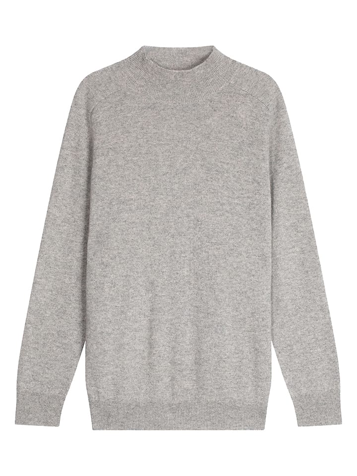 Perfect Cashmere Kaszmirowy sweter "Raphael" w kolorze szarym rozmiar: L