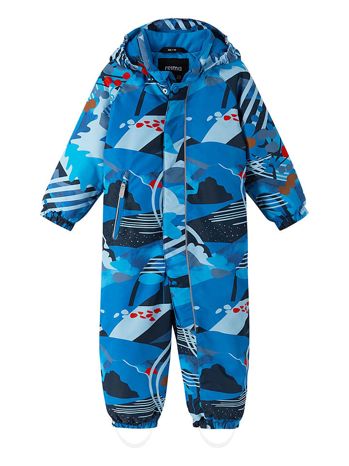 Reima Kombinezon zimowy "Puhuri" w kolorze niebieskim rozmiar: 74