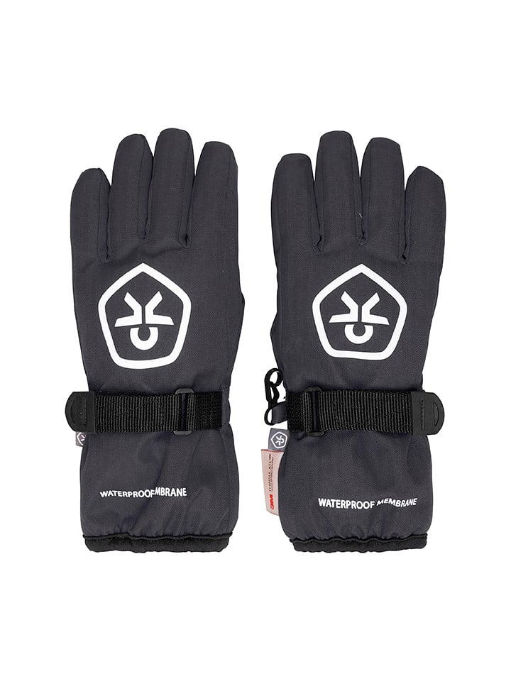 Color Kids Rękawiczki funkcyjne w kolorze antracytowym rozmiar: 140-152