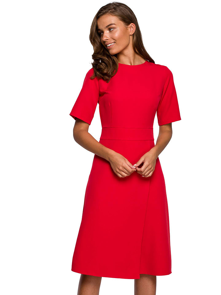 Stylove Sukienka w kolorze czerwonym rozmiar: M