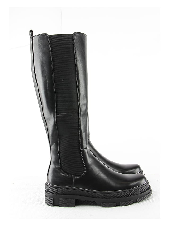 Kozaki w kolorze czarnym