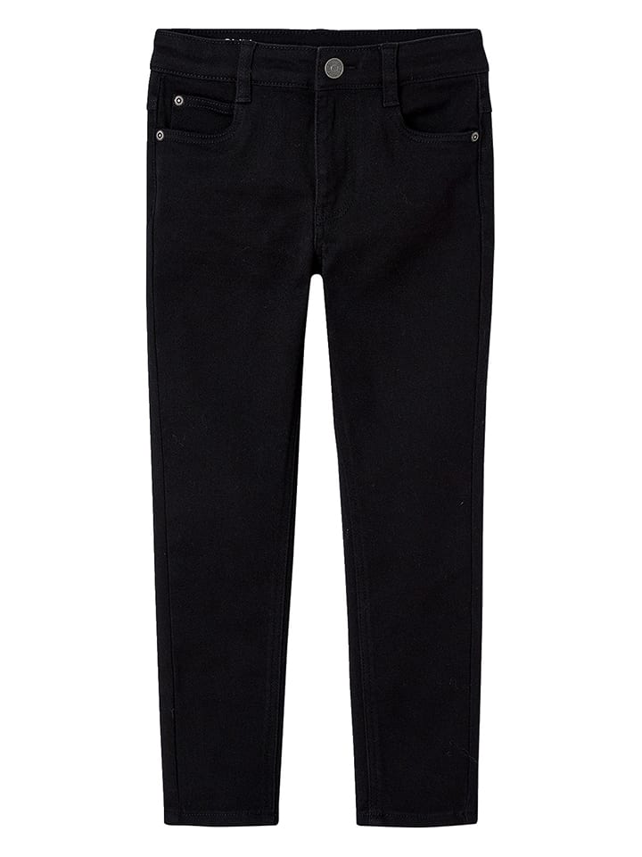 vertbaudet Dżinsy w kolorze czarnym rozmiar: 134