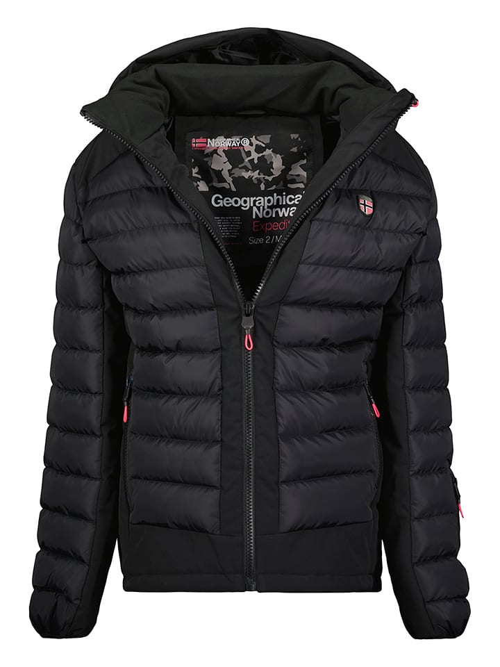 Canadian Peak Kurtka zimowa "Aurelieneak" w kolorze czarnym rozmiar: XL