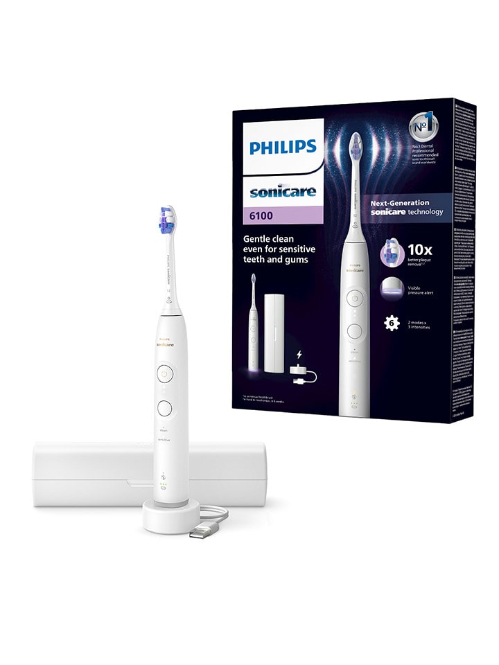 PHILIPS sonicare Szczoteczka soniczna "Philips Sonicare 6100" w kolorze granatowym rozmiar: onesize