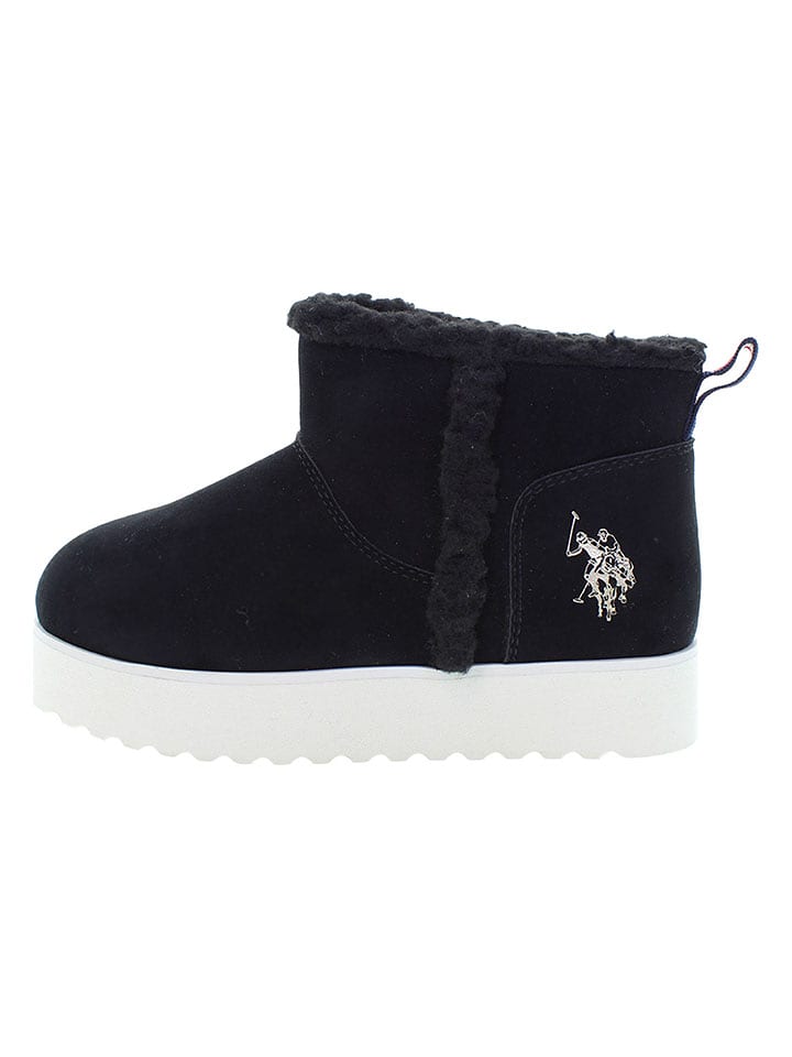 U.S. Polo Assn. Botki zimowe w kolorze czarnym rozmiar: 33