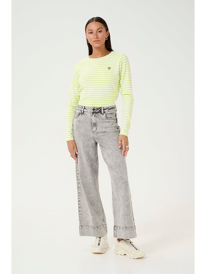 Kaffe Koszulka w kolorze żółtym rozmiar: L