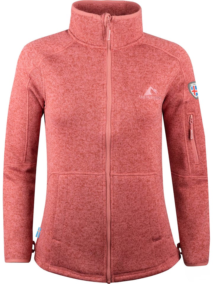 Westfjord Kurtka polarowa "Katla" w kolorze szaroróżowym rozmiar: XXL