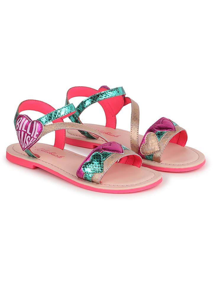 Billieblush Sandały w kolorze złoto-zielono-różowym rozmiar: 35