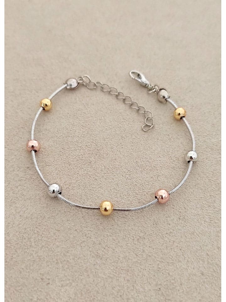 Nakkash Posrebrzana bransoletka z elementami ozdobnymi rozmiar: onesize