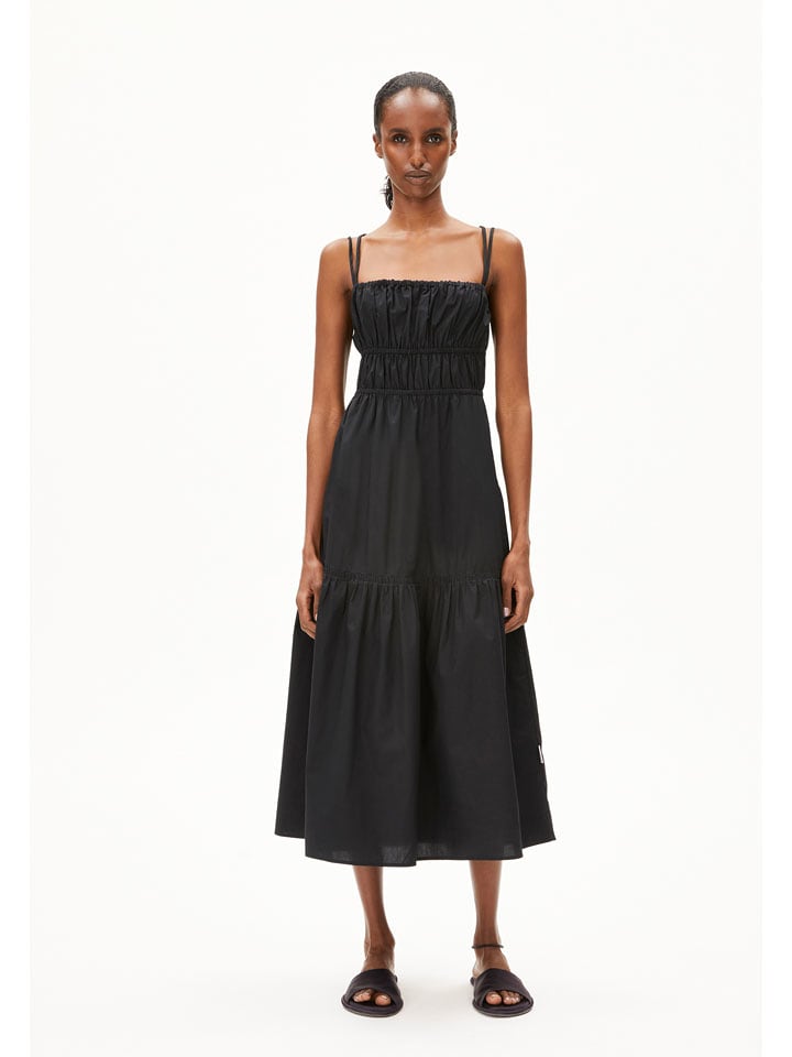 armedangels Sukienka "Hetmalaa" w kolorze czarnym rozmiar: M