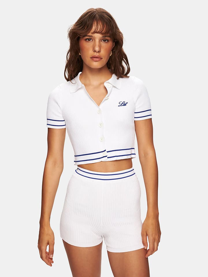 LTB Szorty "Bofete" w kolorze białym rozmiar: S