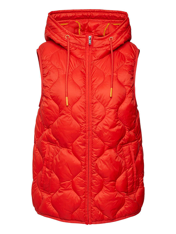 Kamizelka pikowana w kolorze czerwonym