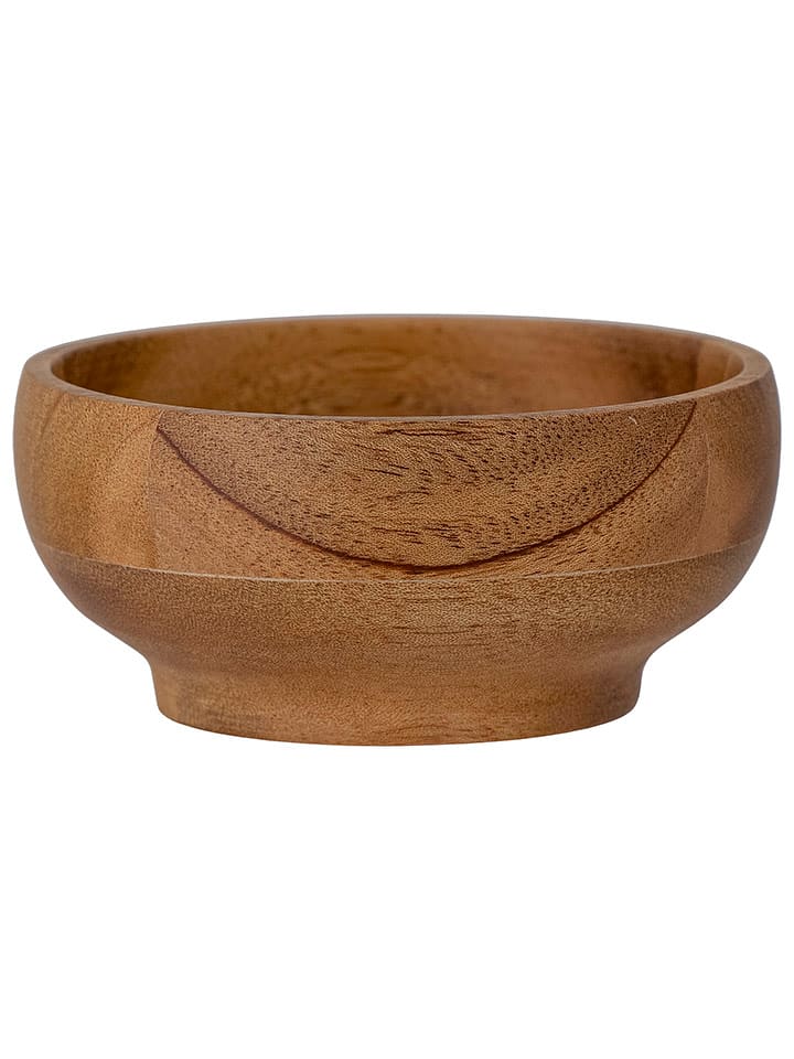 Bloomingville Miska "Zeline" w kolorze brązowym do serwowania - Ø 15 cm rozmiar: onesize