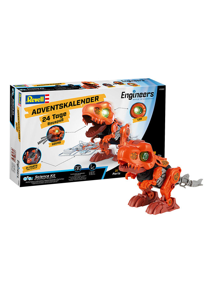 Revell Kalendarz adwentowy "Engineers Electric T.Rex" - 8+ rozmiar: onesize