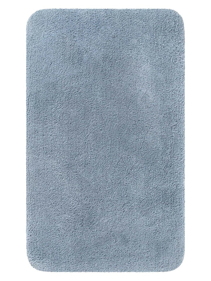 Homie Living Dywanik łazienkowy "Porto Azzurro" w kolorze błękitnym rozmiar: 80x150 cm