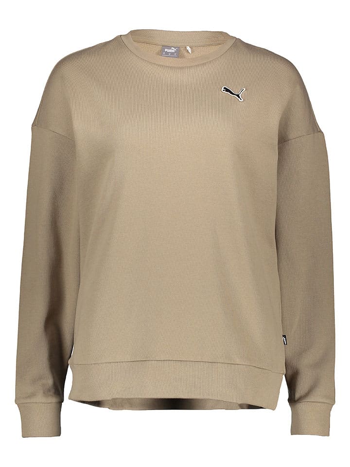 Puma Bluza "Better Essentials" w kolorze beżowym rozmiar: M