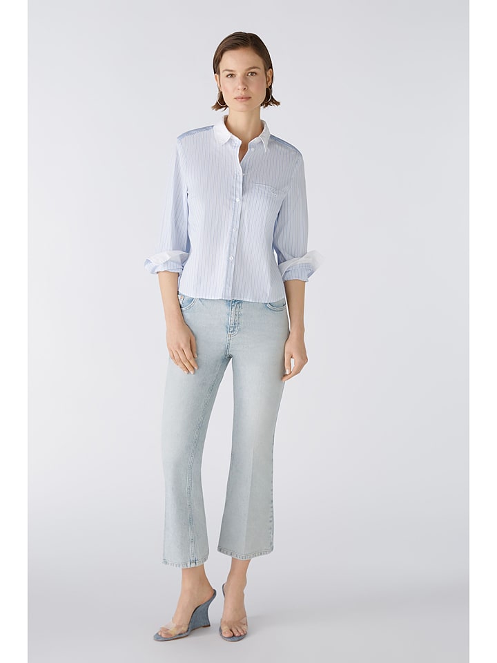 Oui Dżinsy - Flare fit - w kolorze błękitnym rozmiar: 40