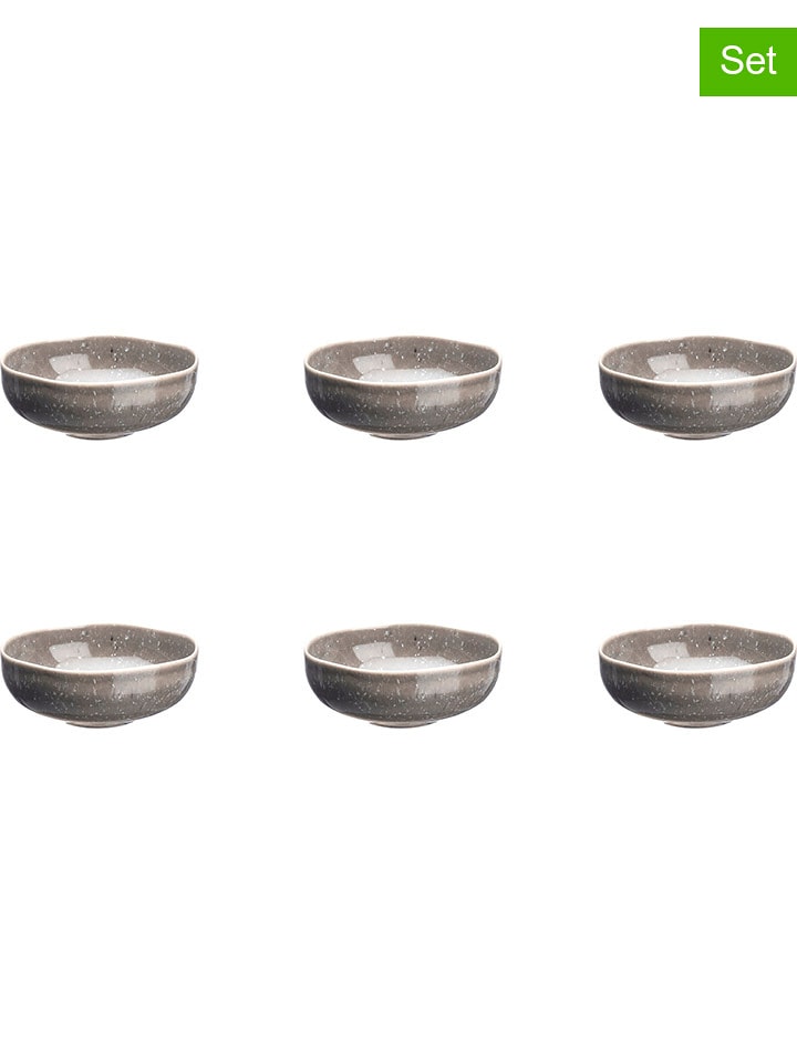 Björn Miski (6 szt.) "Stellar" w kolorze szarobrązowym - Ø 11,5 cm rozmiar: onesize