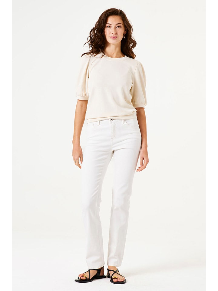 Garcia Sweter w kolorze kremowym rozmiar: XS