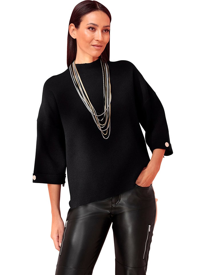 Heine Sweter w kolorze czarnym rozmiar: 36/38