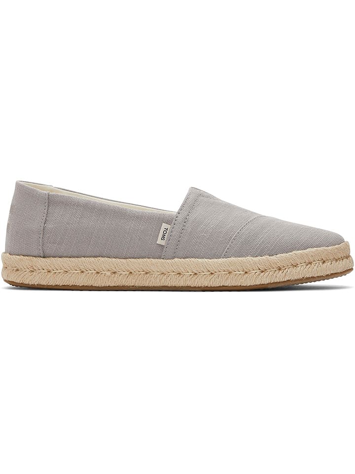 TOMS Espadryle w kolorze szarym rozmiar: 38