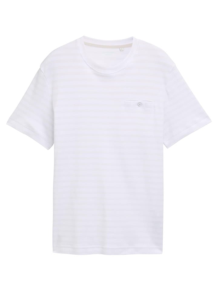 Tom Tailor Koszulka w kolorze białym rozmiar: XL