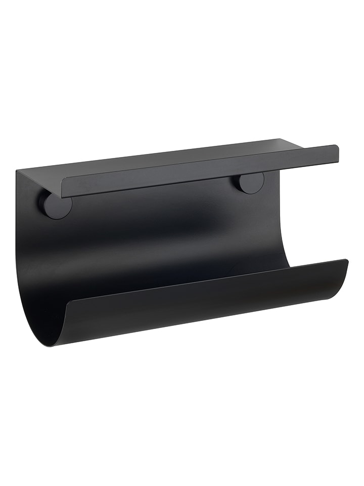 Wenko Regał kuchenny w kolorze czarnym - 30 x 15 x 12 cm rozmiar: onesize