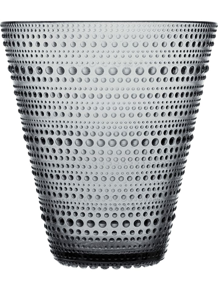 iittala Wazon "Kastehelmi" w kolorze szarym - wys. 15,4 cm rozmiar: onesize