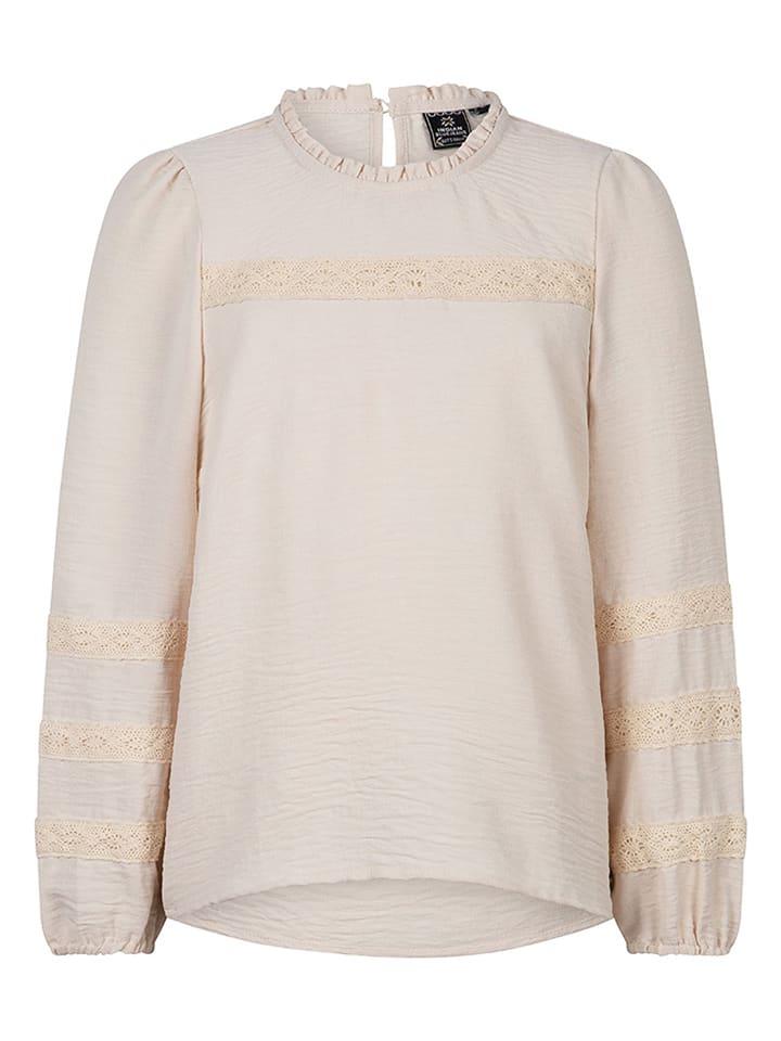 Bluzka w kolorze kremowym