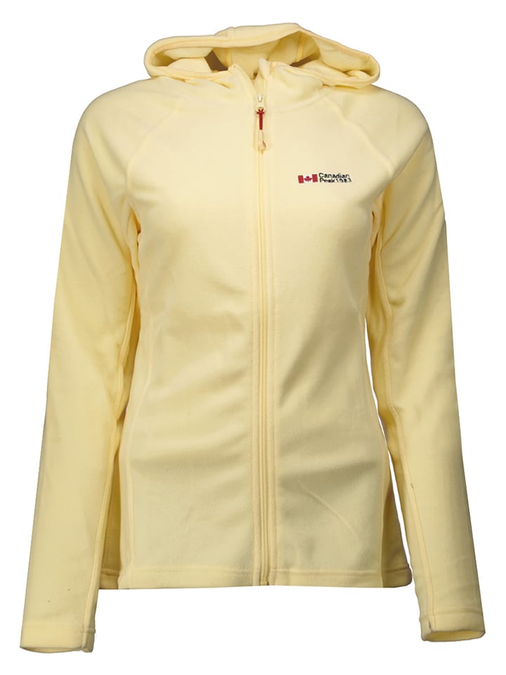 Canadian Peak Kurtka polarowa "Tugoodeak" w kolorze żółtym rozmiar: XXL