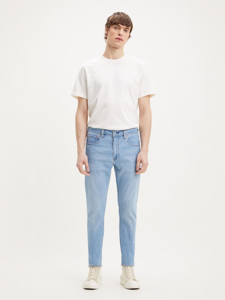 Dżinsy "512" - Tapered fit - w kolorze błękitnym