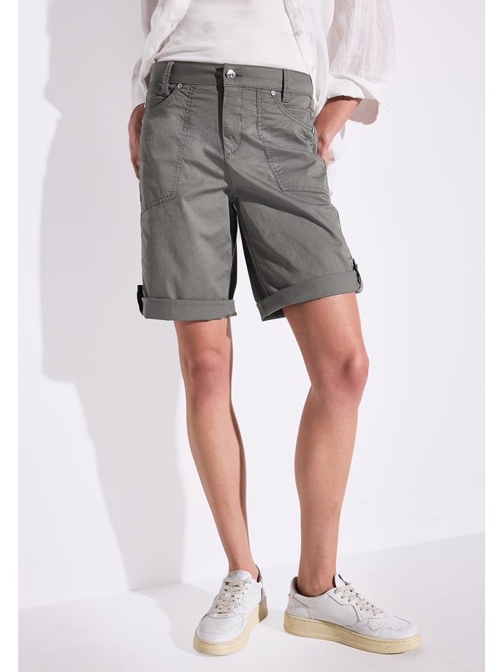 Street One Bermudy w kolorze antracytowym rozmiar: W44