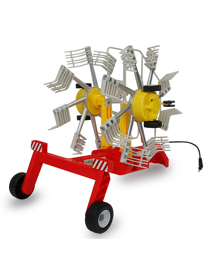 Jamara Zgrabiarka w kolorze czerwonym "Pöttinger" do traktora zdalnie sterowanego - 6+ rozmiar: onesize