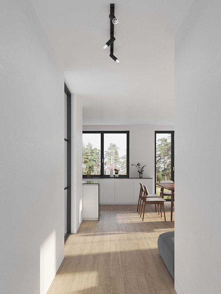 Nordlux Lampa sufitowa "Link" w kolorze czarnym - wys. 13,6 cm rozmiar: onesize