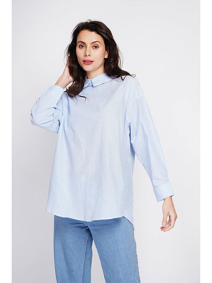 Le Jardin du Lin Koszula w kolorze błękitnym rozmiar: 40