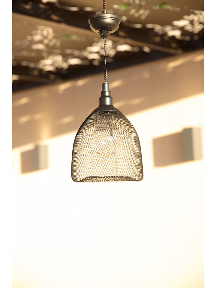 Lampa solarna LED "Loft Pear" w kolorze czarnym - Ø 18 cm