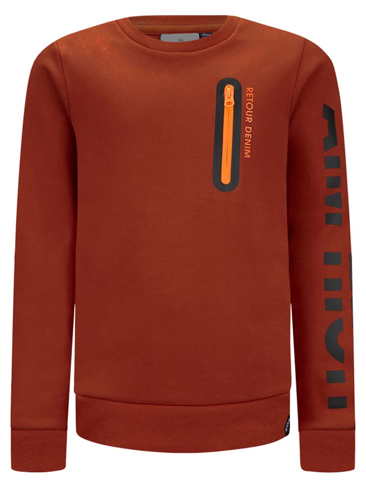 Bluza w kolorze brązowym