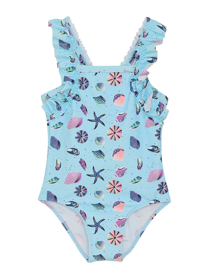 Color Kids Strój kąpielowy w kolorze błękitnym ze wzorem rozmiar: 92