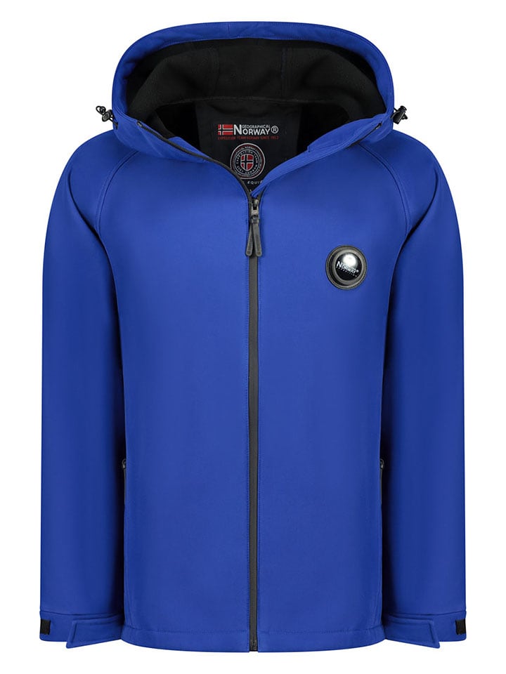Geographical Norway Kurtka softshellowa "Tamigoglass" w kolorze niebieskim rozmiar: L