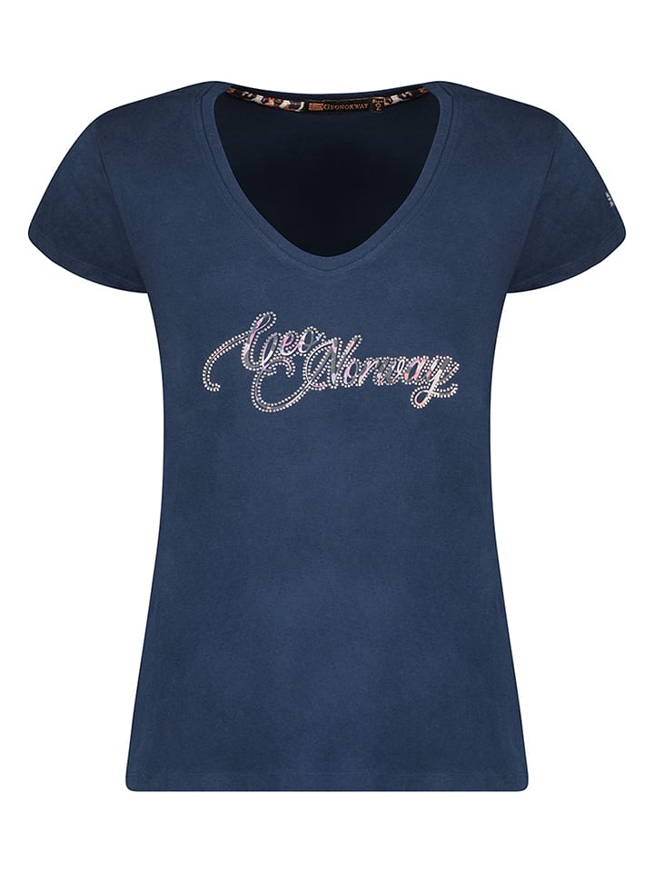 Koszulka w kolorze granatowym