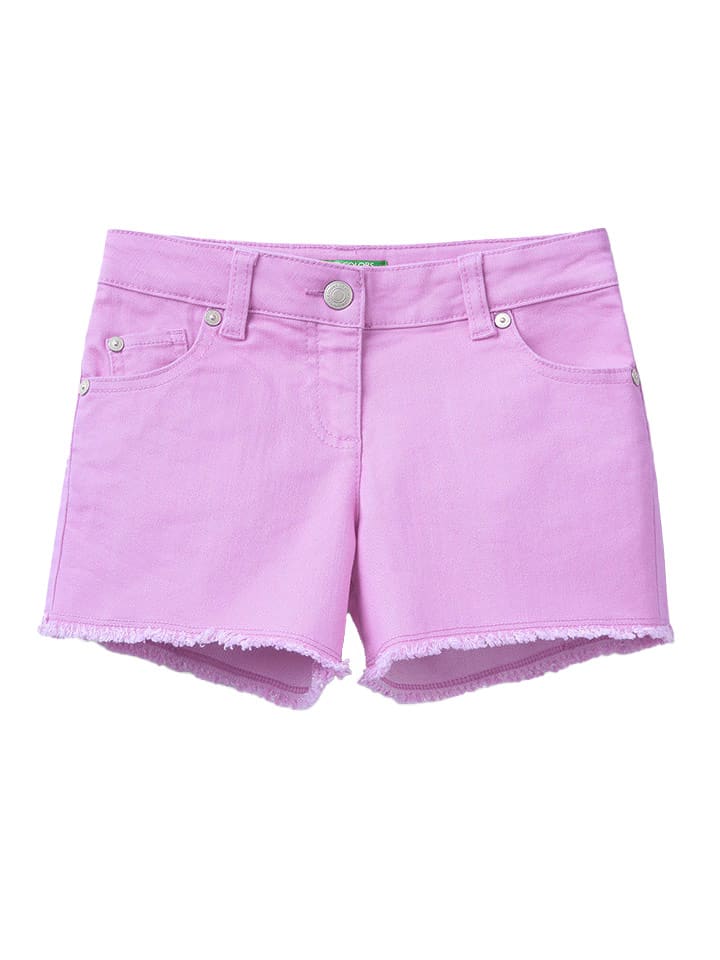Szorty w kolorze lawendowym